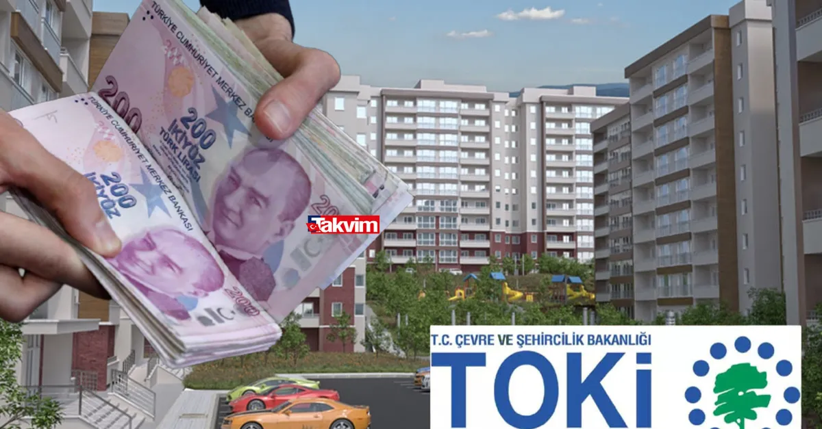 TOKİ yine yaptı yapacağını 2+1 3+1 daireler sudan ucuz! Kiradan ucuz taksit ödeyin! Yüzde 10 peşinat ve ayda 1.060 TL’ye...
