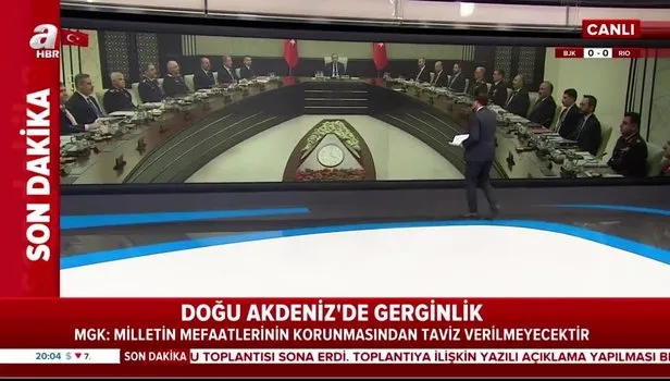 Milli Güvenlik Kurulu (MGK) toplantısı sonrası yazılı açıklama