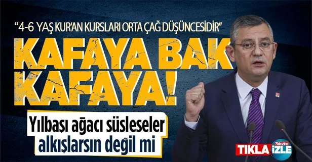 CHP’li Özgür Özel skandal ifadelerle 4 - 6 yaş Kur’an kurslarını ve Diyanet’i hedef aldı: Ortaçağ düşüncesi