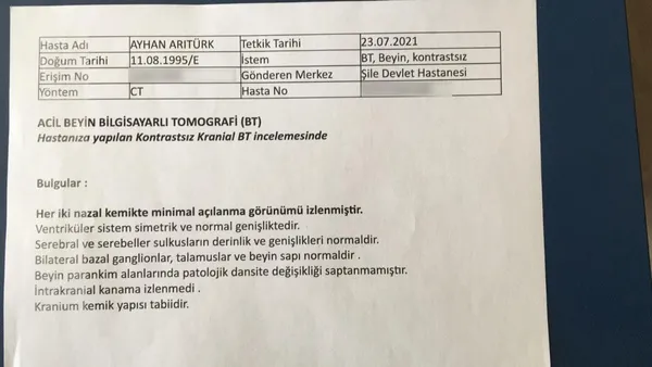 İşte darp raporu! Cankurtaranlar A Haber ekibine saldırdı kameramanın burnu kırıldı-8