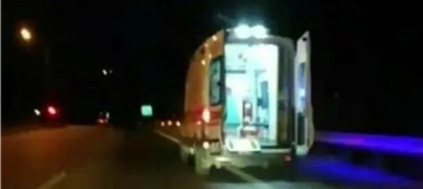 Akılalmaz olay! Hasta getiren ambulansı kaçırdı
