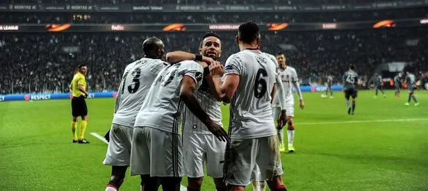 Beşiktaş Avrupa Ligi’nde çeyrek finalde