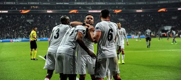 Beşiktaş Avrupa Ligi'nde çeyrek finalde