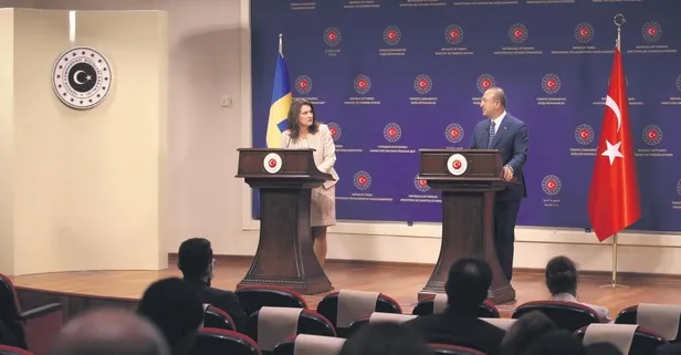 Bakan Çavuşoğlu'ndan Ann Linde'ye sert tepki: “Siz kimden aldığınız yetkiyle bize ‘Suriye’den çekilin’ diyorsunuz?”