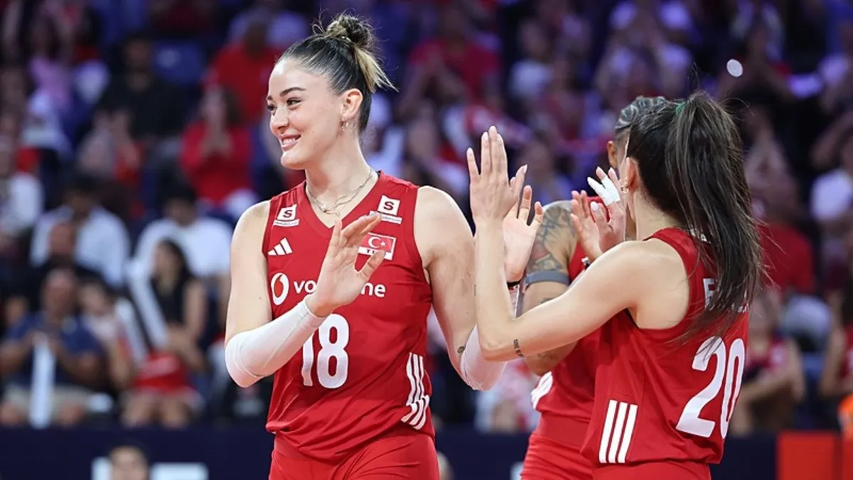 A Milli Kadın Voleybol Takımı, Avrupa Şampiyonası'nda çeyrek finale yükseldi