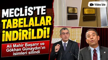 CHP'de görevden alınan iki kritik isim odasından oldu! Meclis'te o isimlere tabela şoku!
