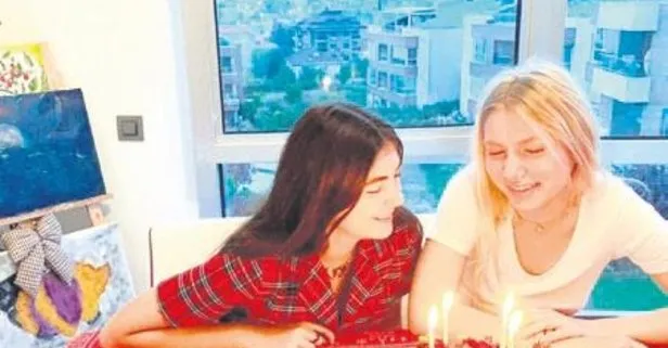 Genç popçu Aleyna Tilki’nin kardeşi Ayça Tilki için doğum günü partisi
