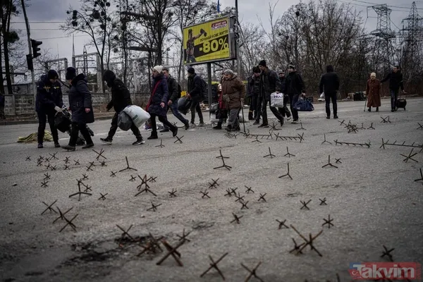 Rusya Ukrayna savaşında 13. gün! Savaştan çarpıcı kareler - 6