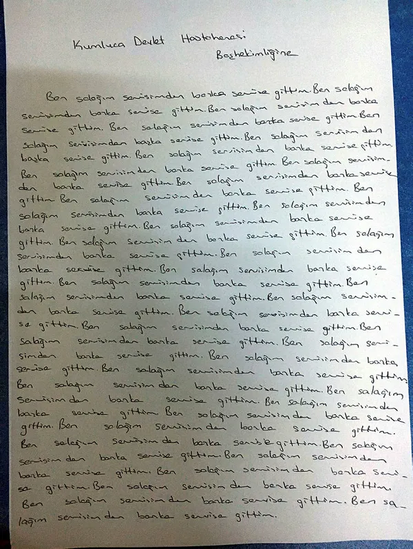 Hemşirelere ’’Ben salağım’’ yazdırmıştı! Antalya Kumluca Devlet Hastanesi Başhekimi Ayşegül Alkan’a dava açıldı