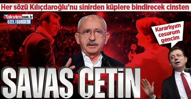 CHP'de çetin savaş! İmamoğlu'ndan Kılıçdaroğlu'nu sinirden küplere bindirecek sözler: "Kararlıyım, cesurum, gencim, yolum uzun..."