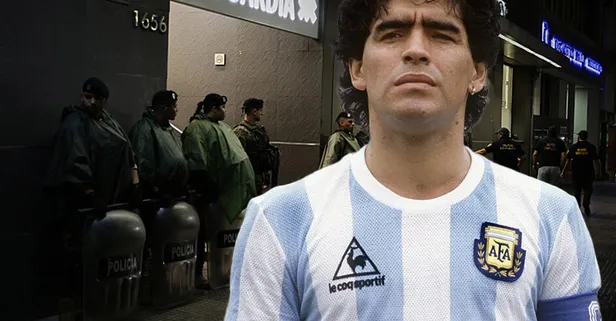 Maradona’nın ölümünde büyük şüphe! Polis baskın düzenledi yüzlerce belgeye el koydu