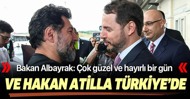 Son dakika: Hakan Atilla İstanbul'da ailesi ve Bakan Albayrak tarafından karşılandı!