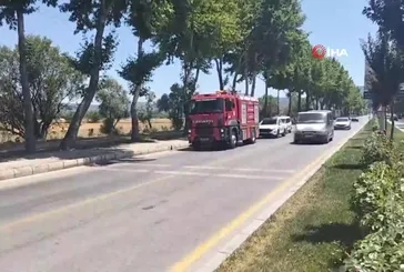 Menteşe'de yangın!
