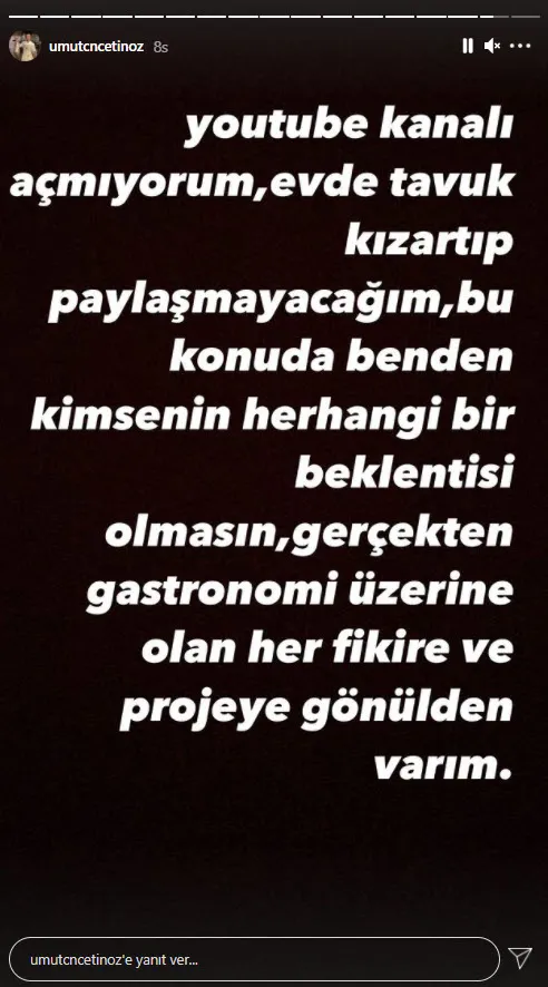 Masterchef'ten ayrıldı ama asıl şampiyon o! Instagram'da bastı yaygarayı Umutcan kendini tutamadı 'evde tavuk kızartıp...'-7