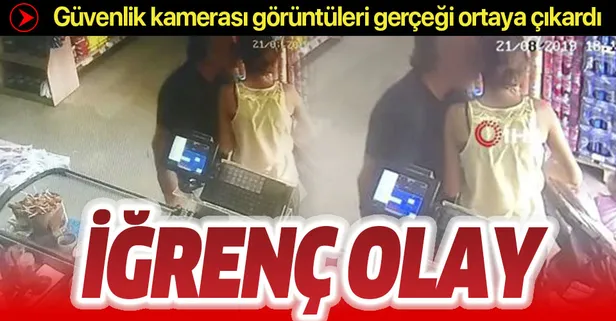 Son dakika haberi... Markete giren küçük kızı taciz etti! Güvenlik kamerası görüntüleri gerçeği ortaya çıkardı