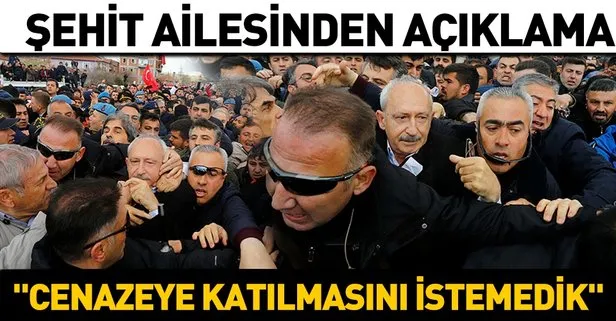Son dakika... Kemal Kılıçdaroğlu’na yönelik protesto gösterisine ilişkin şehit ailesinden ilk açıklama