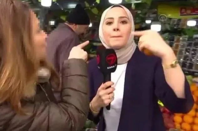 Kanal 7 muhabiri Meryem Nas Mercan'ın başörtüsüne hakaret! İfadesi ortaya çıktı