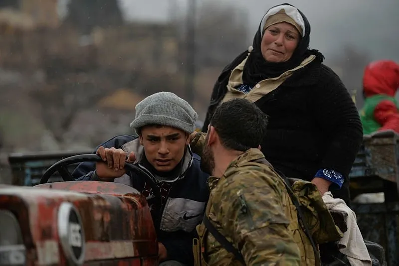 Afrin'in köyünde sevinç gözyaşları!