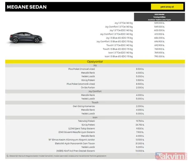 2022 Otomobil fiyatlarında eşref saati! %0 faizli 110 bin TL kredi imkanı! Renault, Opel, Peugeot Eylül kampanyaları şoke etti! - 12