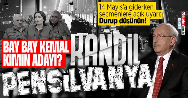 Seçmenlere açık soru: Kandil ve Pensilvanya'nın Cumhurbaşkanı adayı kim?