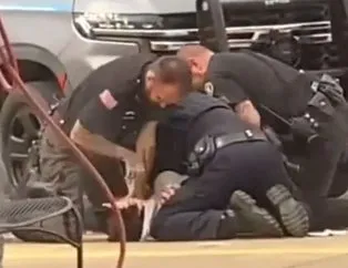ABD polisinden dehşete düşüren görüntüler