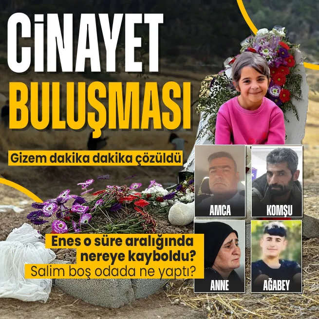 Narin Güran cinayetinde yeni gelişme! HTS kayıtları dakika dakika çözüldü! Enes neden Salim Güranın evine gitti?