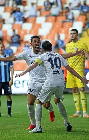 Mesut Özil attı Fener kazandı! Adana Demirspor 0-1 Fenerbahçe | MAÇ SONUCU