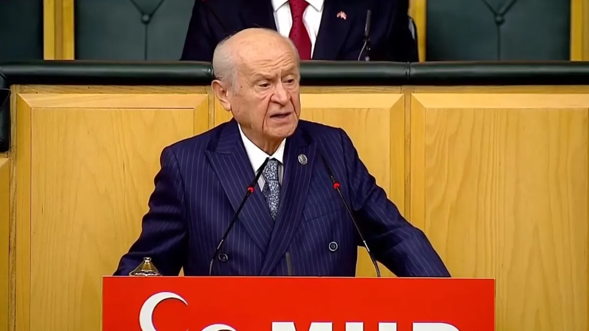 MHP lideri Devlet Bahçeli'den son dakika 'çözüm süreci' açıklaması: Teröristbaşı DEM grubunda silah bırakıldığını ilan etsin!