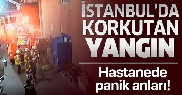 Son dakika: İstanbul Eğitim Araştırma Hastanesi’nde yangın!