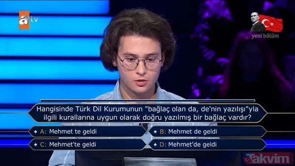 Kim Milyoner Olmak İster'de Kadir İnanır sorusu yarışmacının sonu oldu! Yeşilçam'ın o filmini bilemedi sosyal medyada gündem oldu - 14