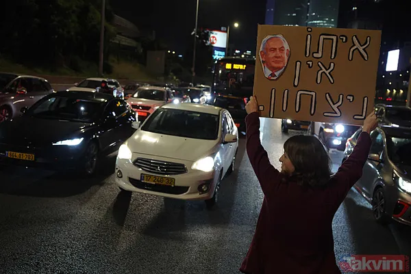 İsrail sokakları karıştı | Tel Aviv sokaklara döküldü! Katil Netanyahu'ya tepki yağdı: İstifa et - 23