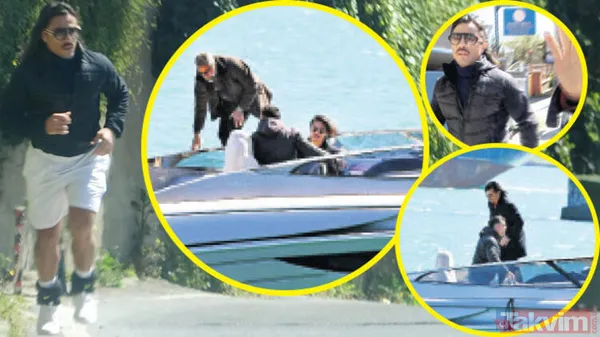 Sosyetik kasap Nusret Gökçe corona virüs kurallarını hiçe saydı! Önce koştu, sonra tekne turu yaptı - 1