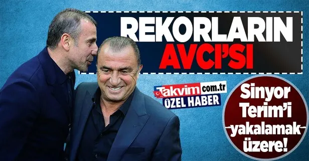 Trabzonspor Teknik Direktörü Abdullah Avcı, Fatih Terim’in rekorunu kırabilir