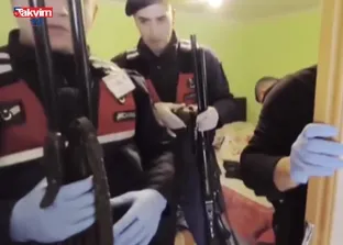 Jandarmadan Köşk’te silah operasyonu! - Video