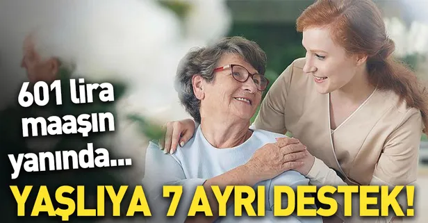 Yaşlıya 601 lira maaş