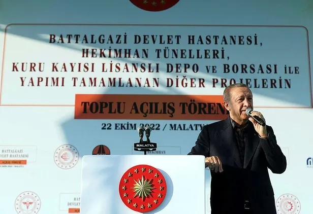 Başkan Erdoğan'dan Malatya'da toplu açılış töreninde önemli açıklamalar-6