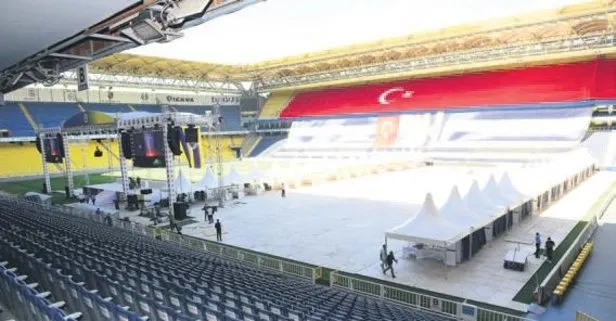 Ülker Stadyumu seçime hazır