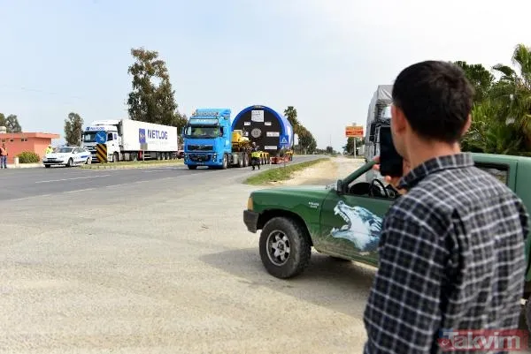 90 tekerlekli TIR! 147.5 ton ağırlığında! 250 kilometreyi 3 günde gitti - 3