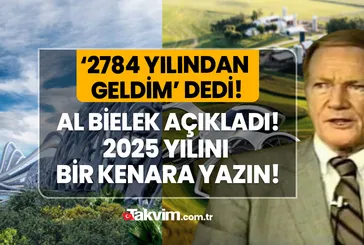 Söyledikleri ağızları açık bıraktı! ’2784 yılından geldim’ dedi! Her şey bedava... 2025 yılına hazır olun!