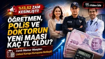 Temmuz 2026 zamlı memur maaşları tam liste