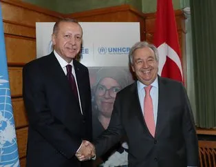 Erdoğan BM Genel Sekreteri Guterres ile görüştü