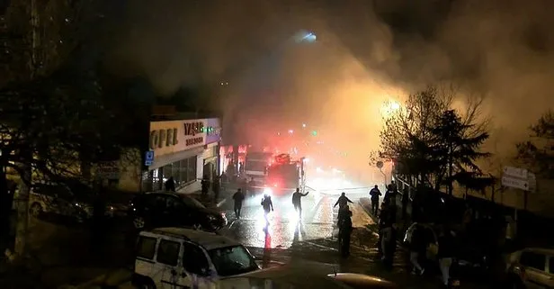 mahalleli depo sahibine saldirdi