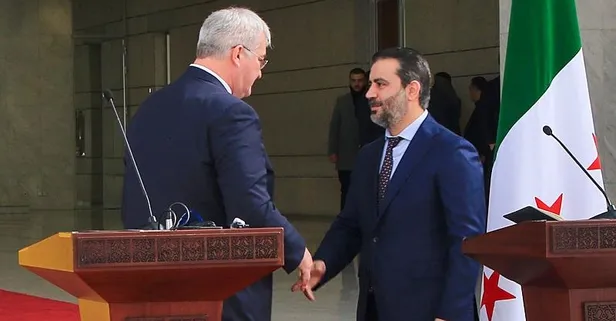 Şam'da dikkat çeken temas! Suriye Dışişleri Bakanı Şeybani: Ukrayna ile iş birliğimiz olacak