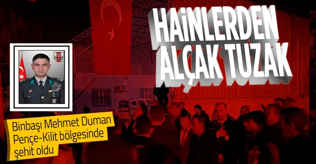 Son dakika: Pençe-Kilit operasyonu bölgesinde Komando Binbaşı Mehmet Duman şehit oldu