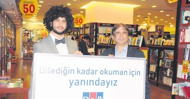 D&R Arda Ayten’e sınırsız kitap sponsoru oldu