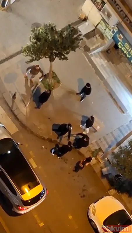 Kağıthane'de ilginç kavga: Çift bıçakla saldırdı dayak yedi - 2