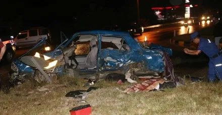 Kastamonu'da trafik kazası: 6 kişi hayatını kaybetti