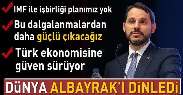 Dünya Albayrak’ı dinledi