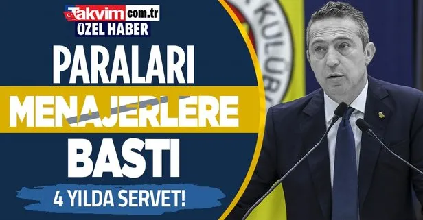 Fenerbahçe 4 yıldır menajerlere çalışıyor!