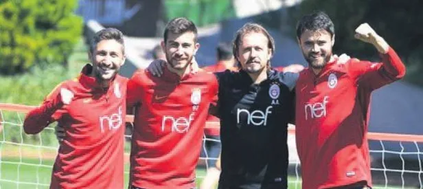 Florya’da kahkahalı antrenman